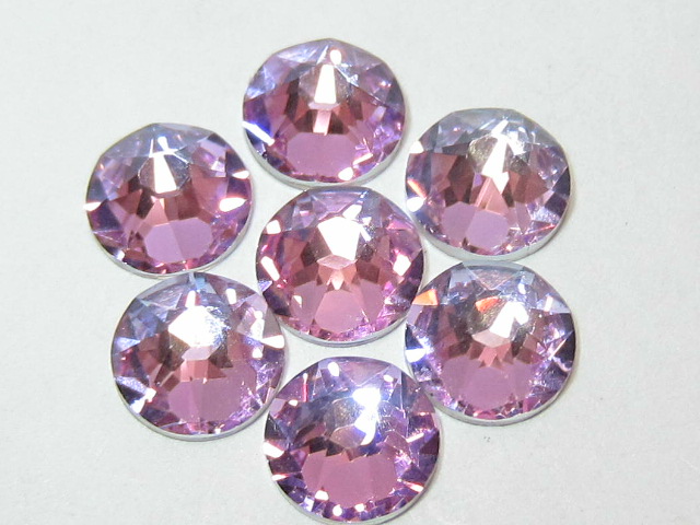 12 pcs. 40ss VITRAIL LIGHT FLATBACK European Rhinestones